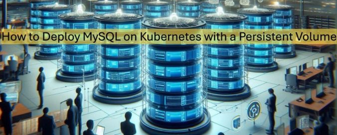 how to deploy mysql database in kubernetes statefulsets