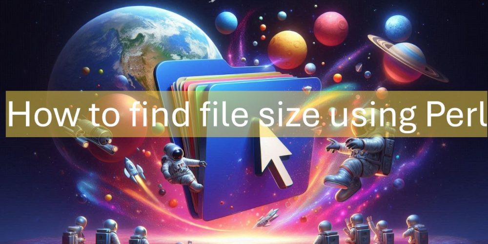how to find file size using perl