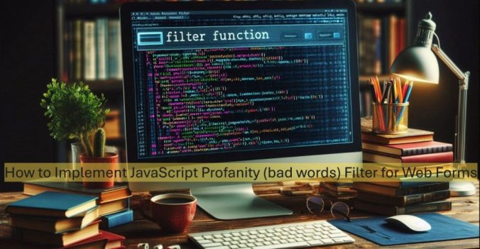 javascript badword filter tutorial