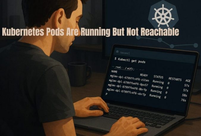 kubernetes pods are running but not reachable